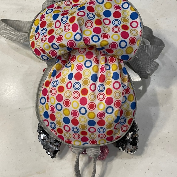 TY Fashion Flippy Sequin Backpack - KIKI the Cat (Mint) - Picture 3 of 6